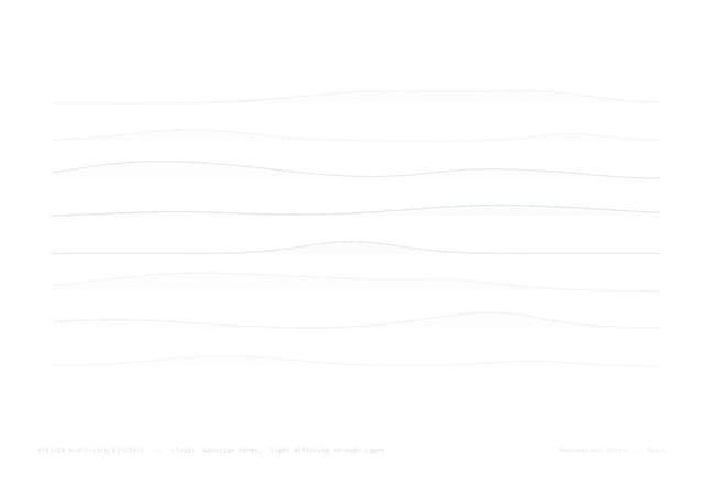 Cloud — ∂ρ/∂t = 0, ∇·(ρv) = 0