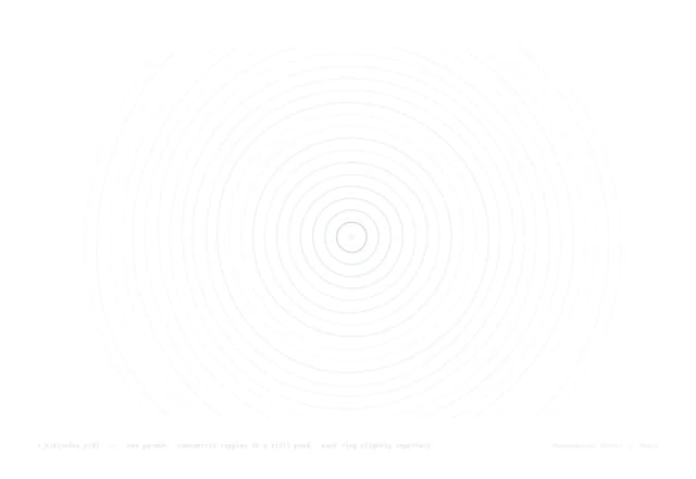 Zen Garden — ψ = A · sin(kx) · sin(ky)