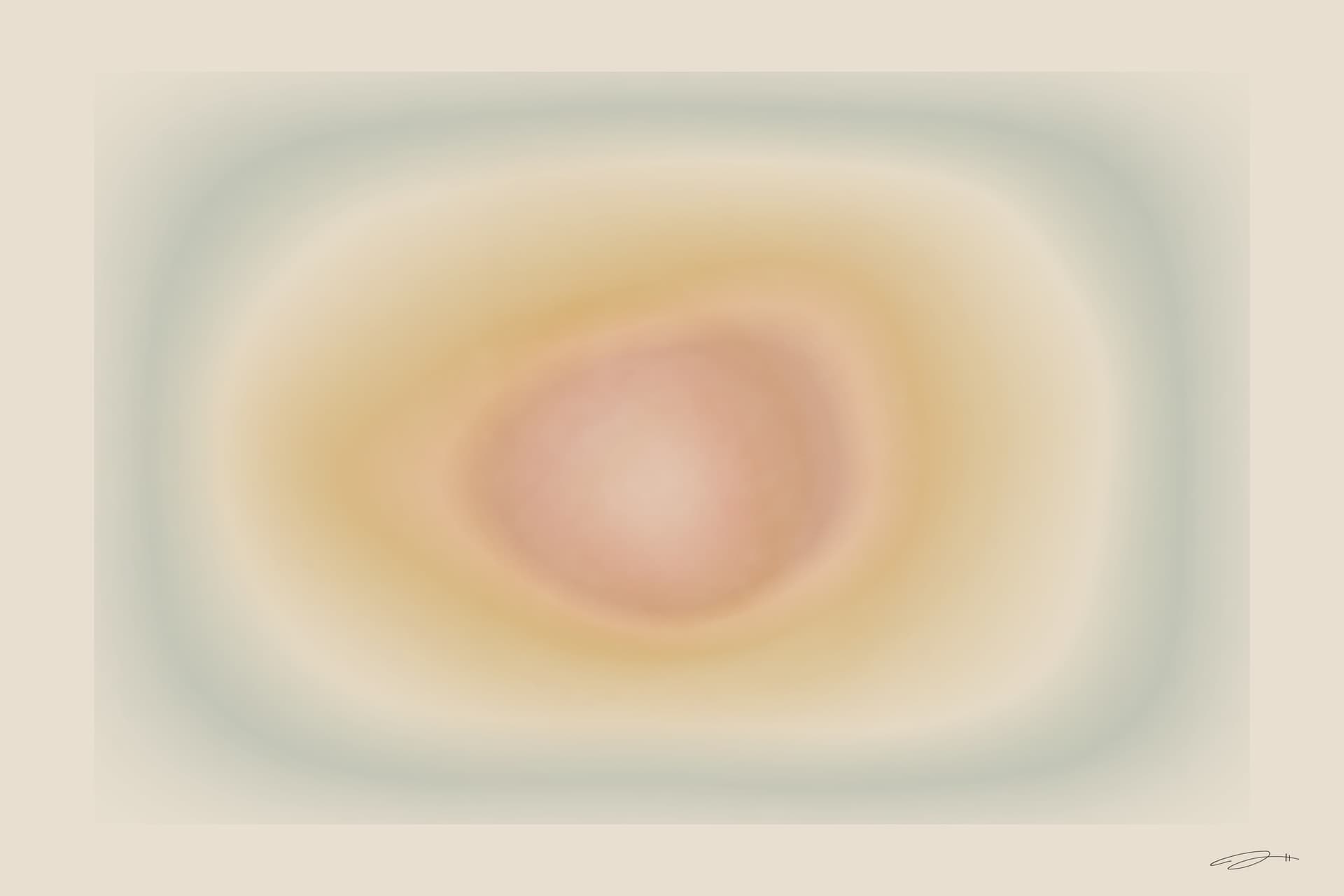 Home — minimalist mathematical fine art print from the belonging series by Geometry of Feeling