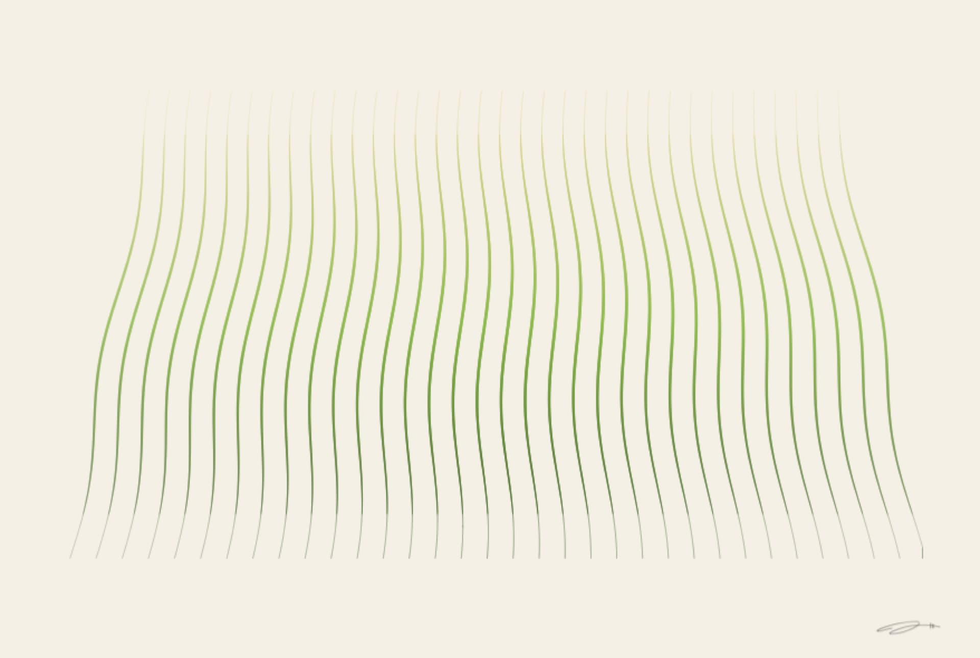 Arise — minimalist mathematical fine art print from the growth series by Geometry of Feeling