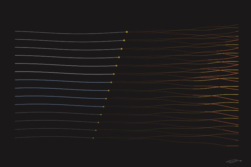 Growth — mathematical art print from the RESILIENCE series exploring recovery, repair, growing back stronger