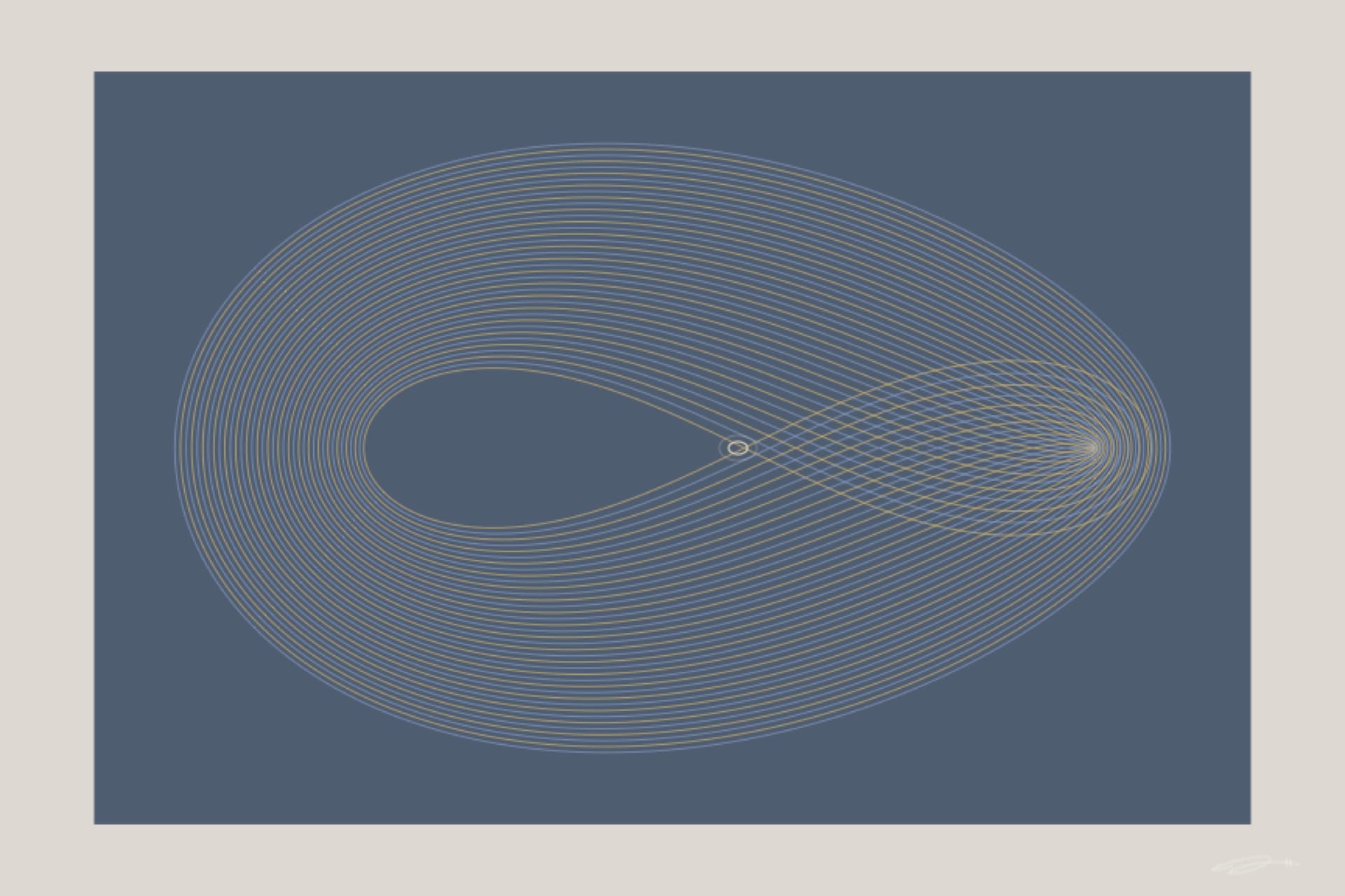 Transform — minimalist mathematical fine art print from the wonder series by Geometry of Feeling